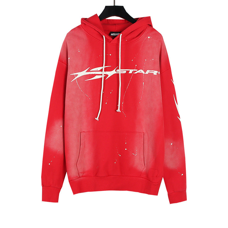 HELLSTAR NFC Washed Vintage Oversized Hoodie — Unisex Streetwear