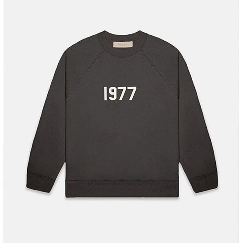 FOG Essentials 1977 Flocked Long Sleeve T-Shirt – 2022SS Men's Streetwear