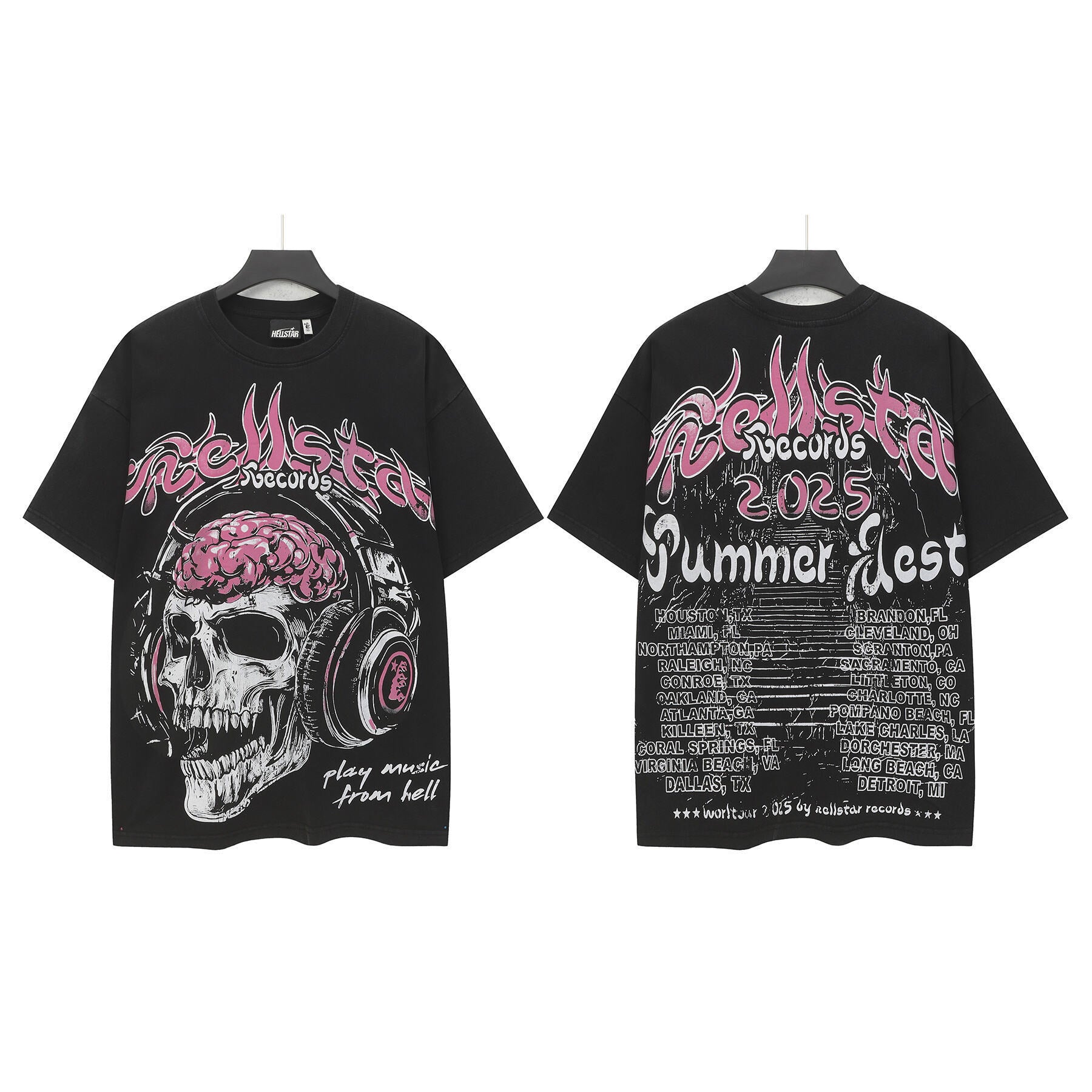 Hellstar Washed Oversized Short Sleeve Tee