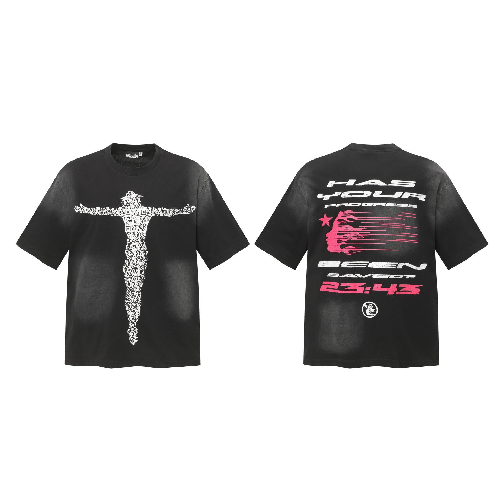 Hellstar Washed Oversized Short Sleeve Tee