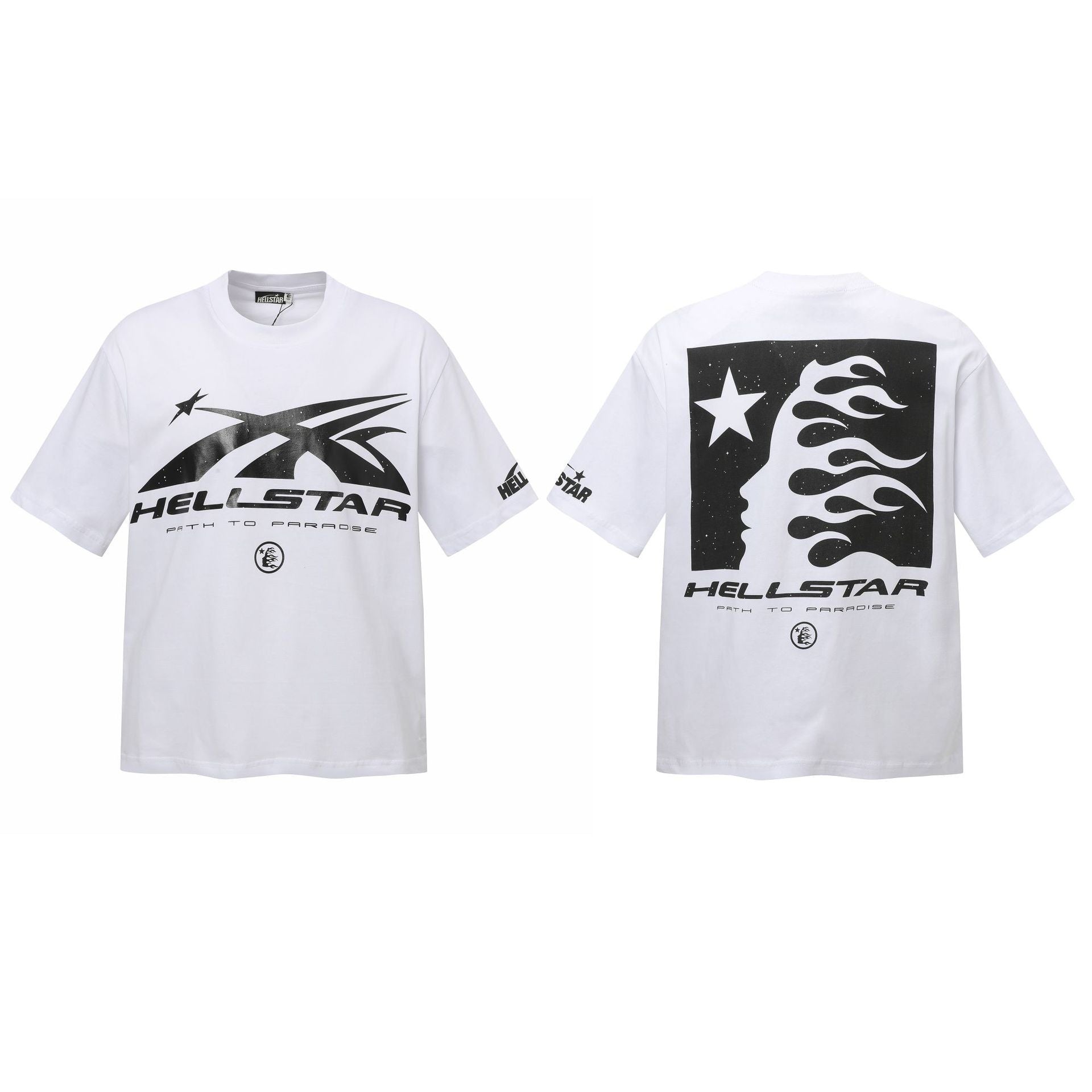 HELL Vintage Washed Graphic Tee – Oversized Unisex Short Sleeve T-Shirt