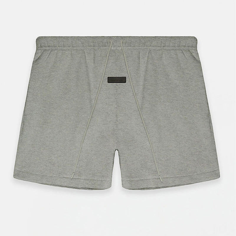 FOG Essentials Classic Rolled-Hem Shorts – 2024SS Unisex American Streetwear