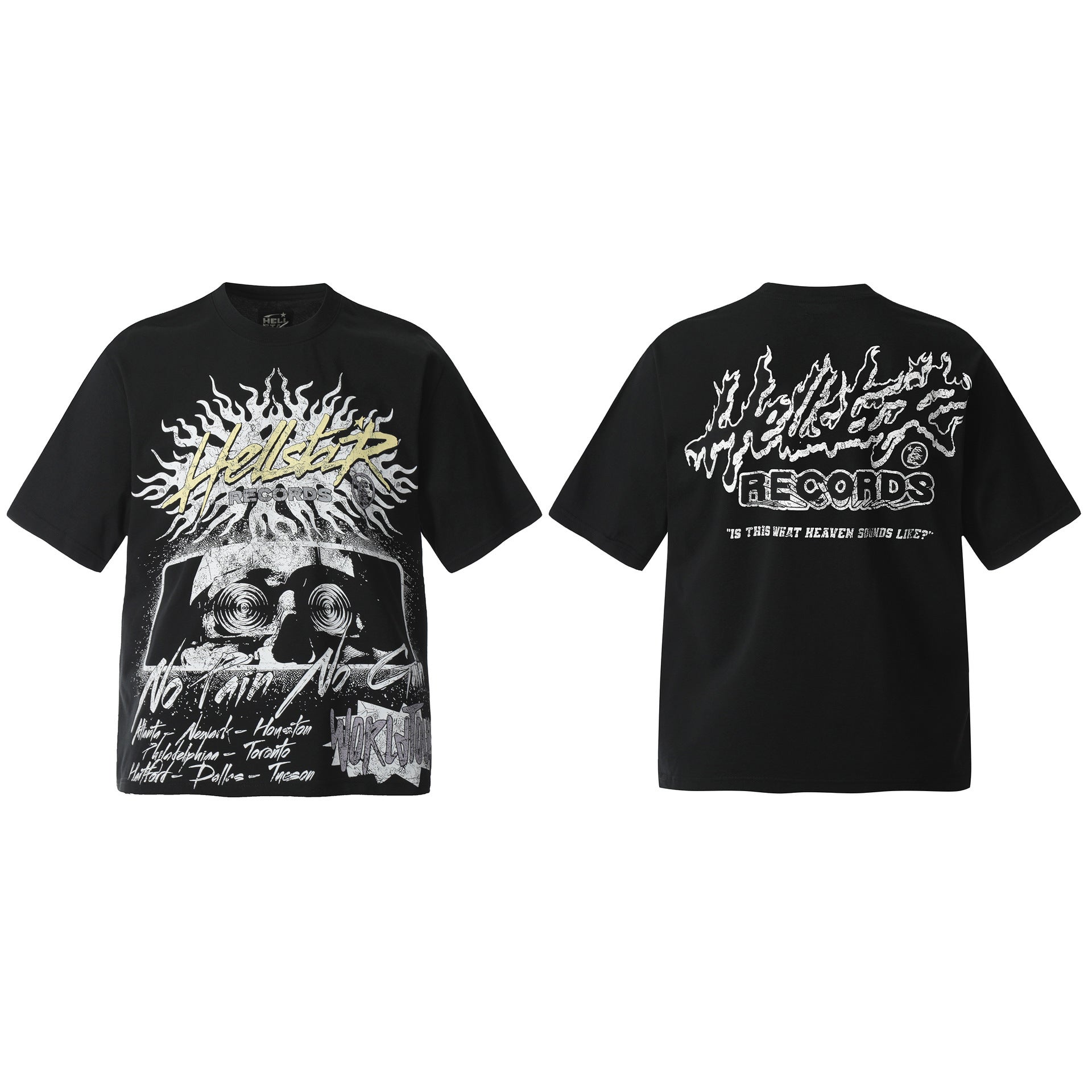 HELLSTAR Vintage Graphic Print Oversized Tee – Unisex Streetwear