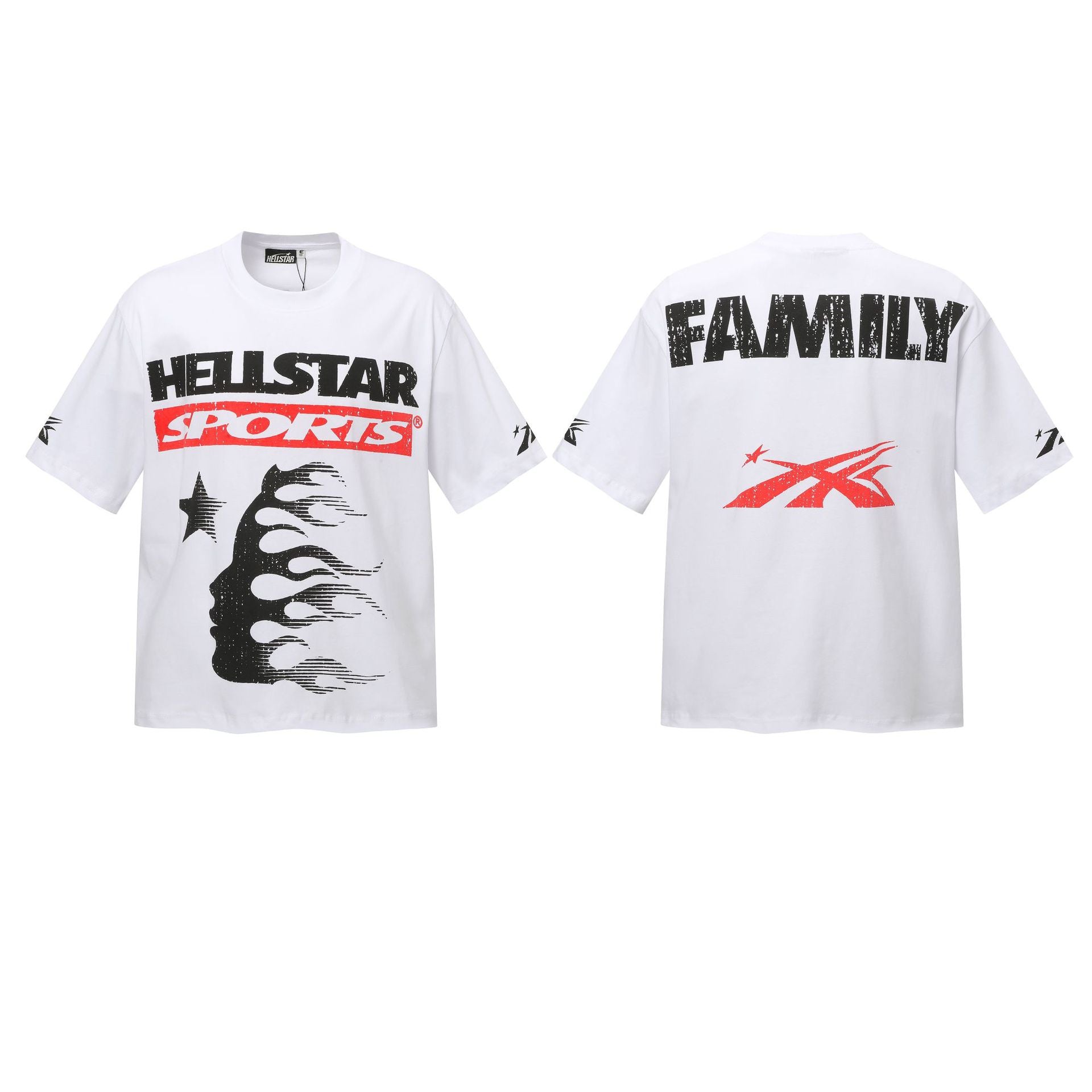 HELL Vintage Washed Graphic Tee – Oversized Unisex Short Sleeve T-Shirt