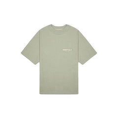 FOG Essentials White Flocked Short Sleeve T-Shirt – 2022SS Men's Casual Streetwear
