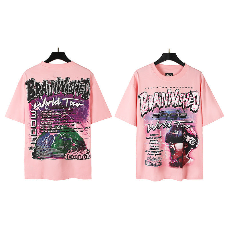 Hellstar Oversized Cotton Streetwear Tee – Unisex