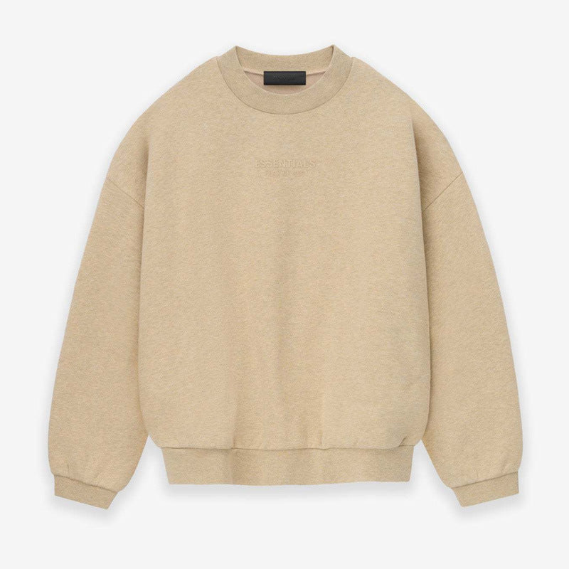 FOG Essentials Cloud Series Fleece Crewneck Pullover Sweatshirt – 23FW American Streetwear