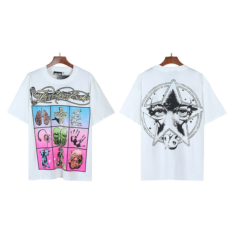 Hellstar Oversized Cotton Streetwear Tee – Unisex