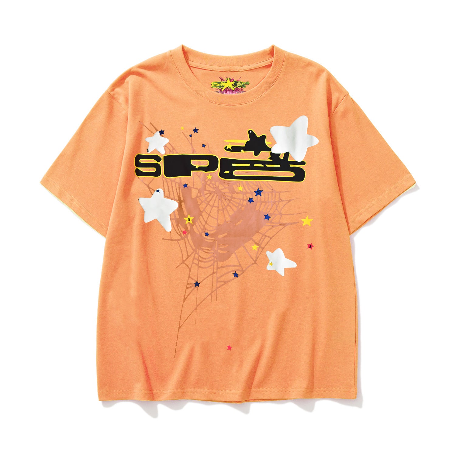 SP555DER Spider Web Graphic Tee
