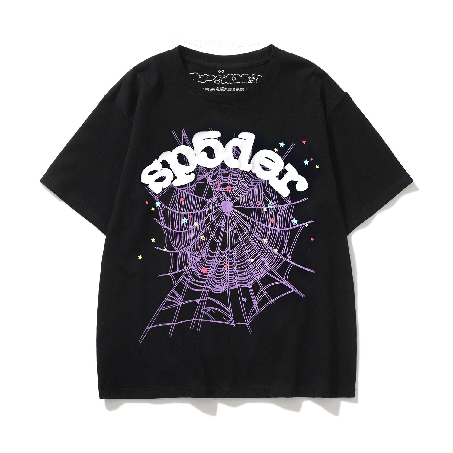 SP555DER Spider Web Graphic Tee