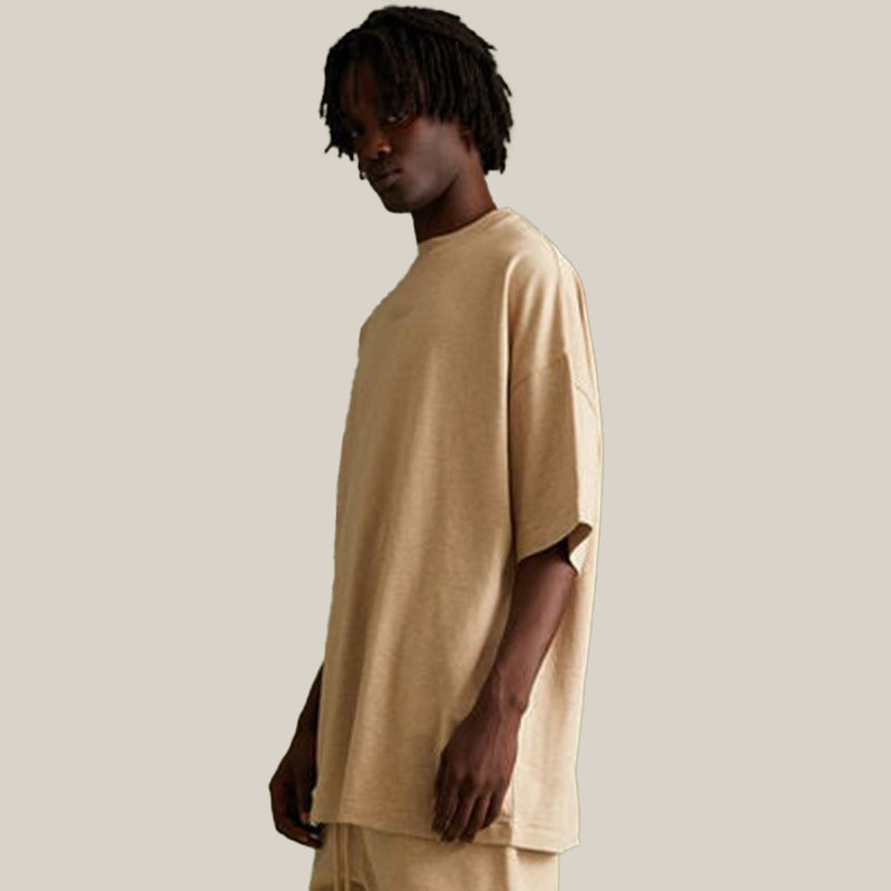 FOG Essentials Letter Print Short Sleeve T-Shirt – 2023 Fall/Winter Unisex American Streetwear