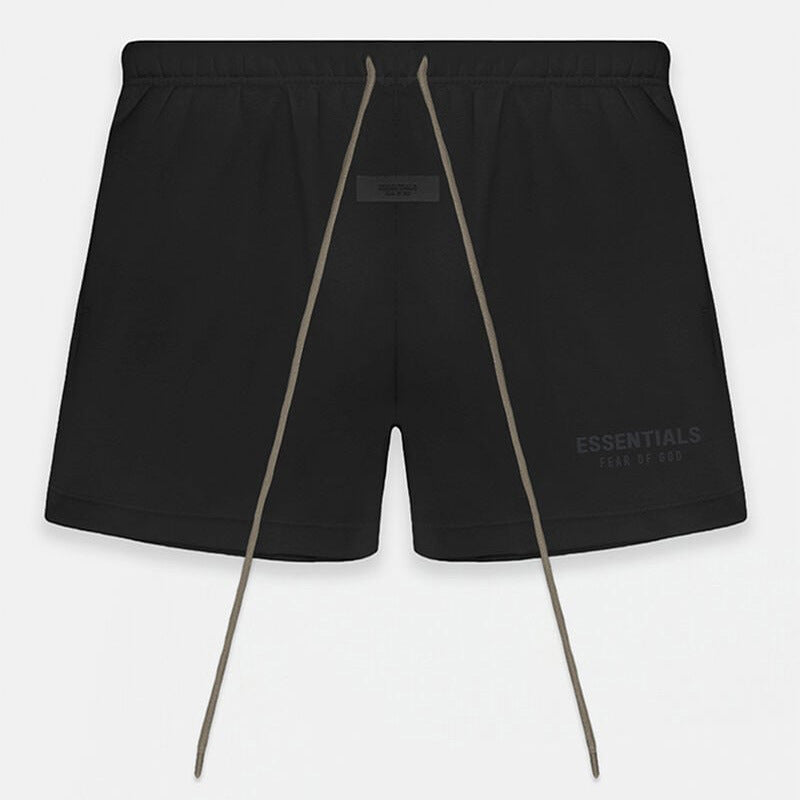 FOG Essentials Rolled-Hem Relaxed Shorts – 24SU Unisex American Streetwear