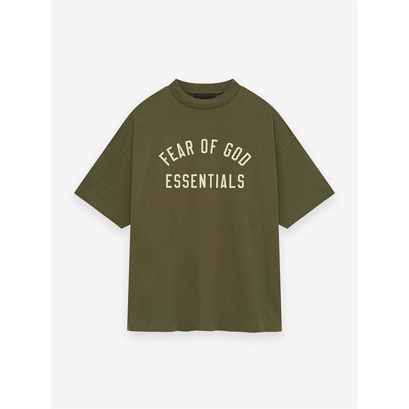 FOG Essentials Discharge Print Heavyweight Short Sleeve T-Shirt – 2024 Fall/Winter