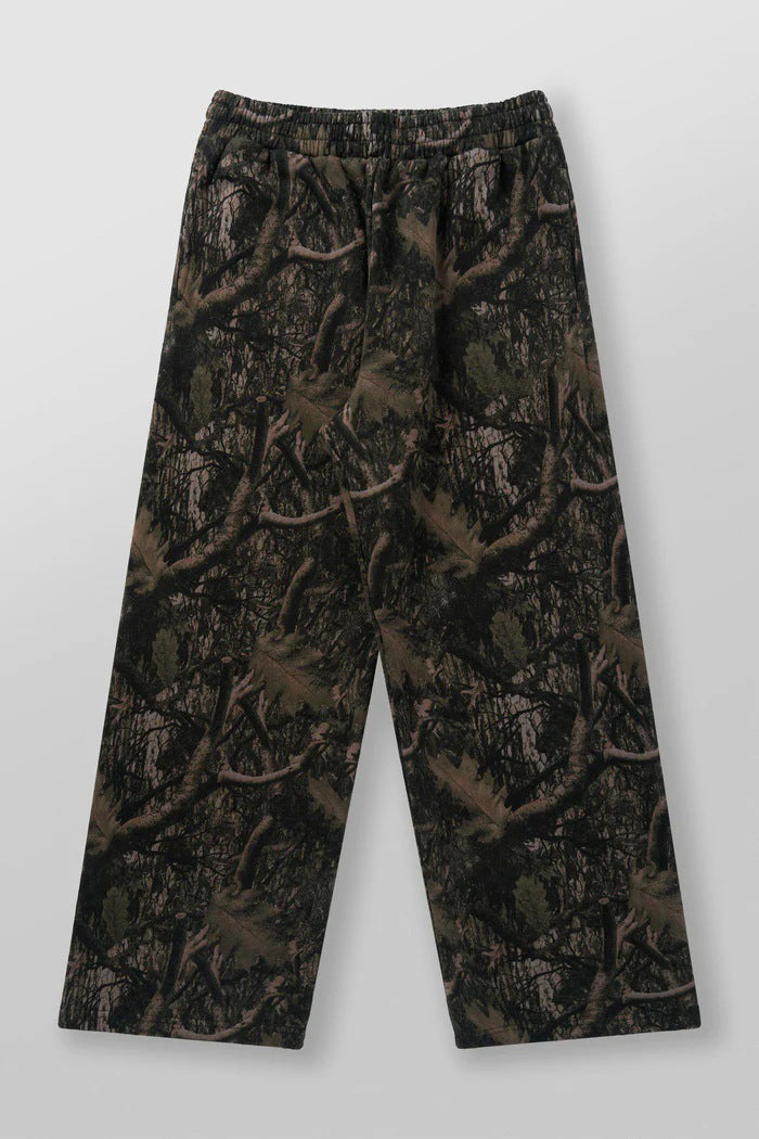Men's Camo Stretch Straight Leg Joggers – Breathable Athletic Pants