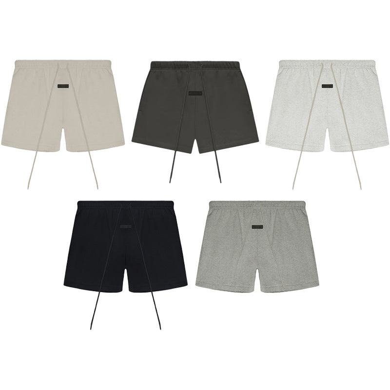 FOG Essentials Classic Rolled-Hem Shorts – 2024SS Unisex American Streetwear