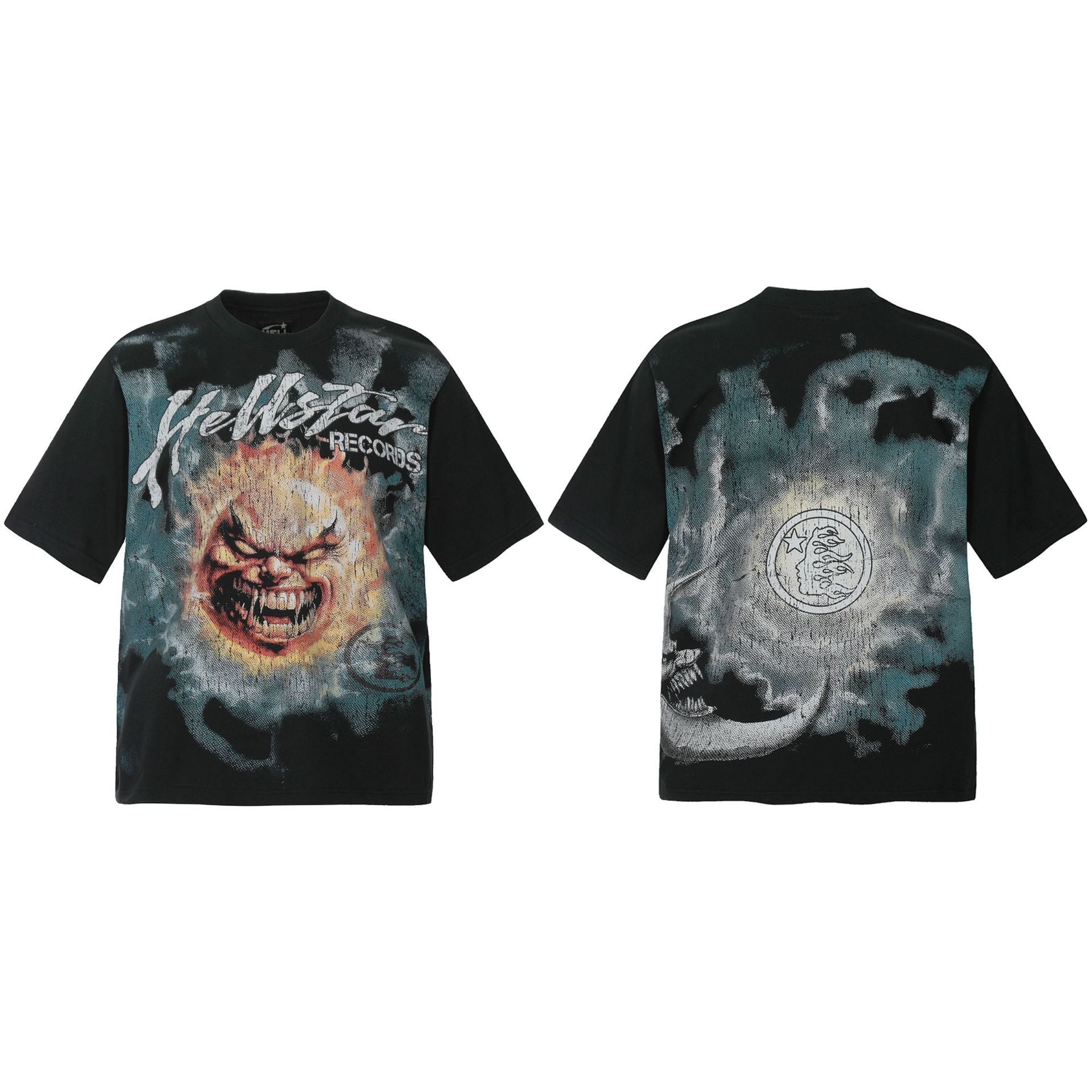 HELLSTAR Vintage Graphic Print Oversized Tee – Unisex Streetwear
