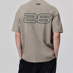 FOG Essentials Heavyweight Crewneck T-Shirt – 2026 New Arrival American Streetwear