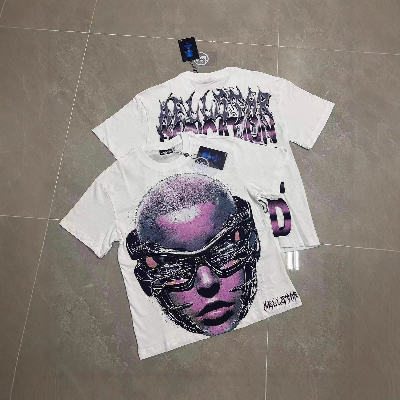 Hellstar Oversized Streetwear Graphic Tee