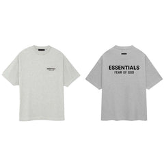 FOG Essentials Heavyweight Short Sleeve T-Shirt – 2024 Fall/Winter American High Street Couples Tee