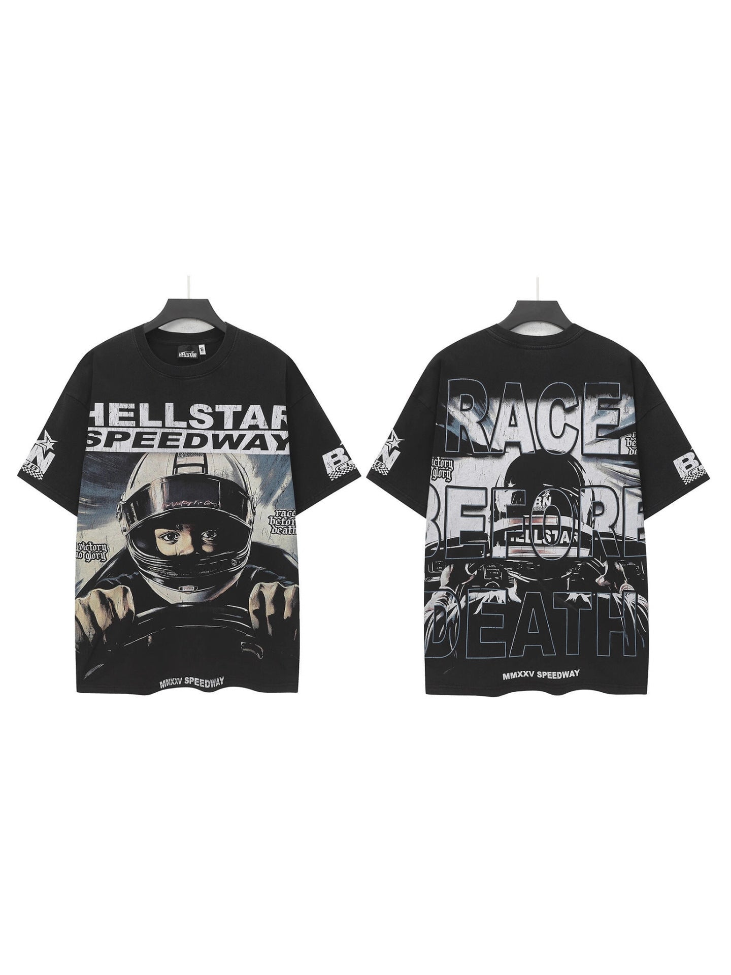 Hellstar Washed Oversized Short Sleeve Tee
