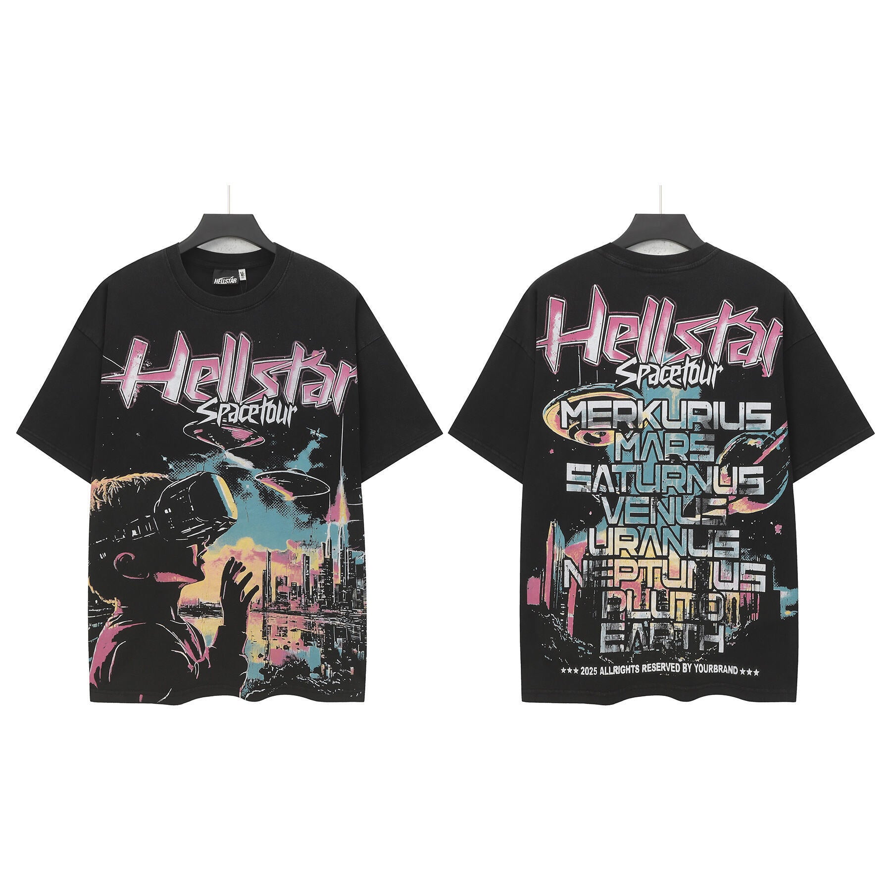 Hellstar Washed Oversized Short Sleeve Tee
