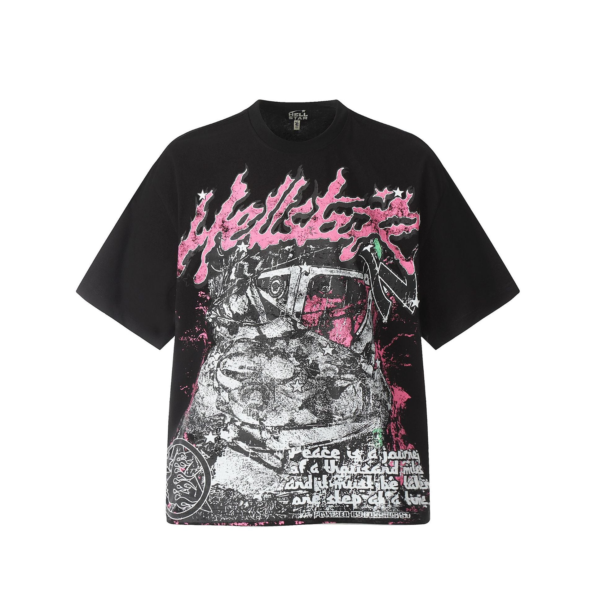 Vintage Washed Distressed Graphic Tee – Oversized Unisex Short Sleeve T-Shirt