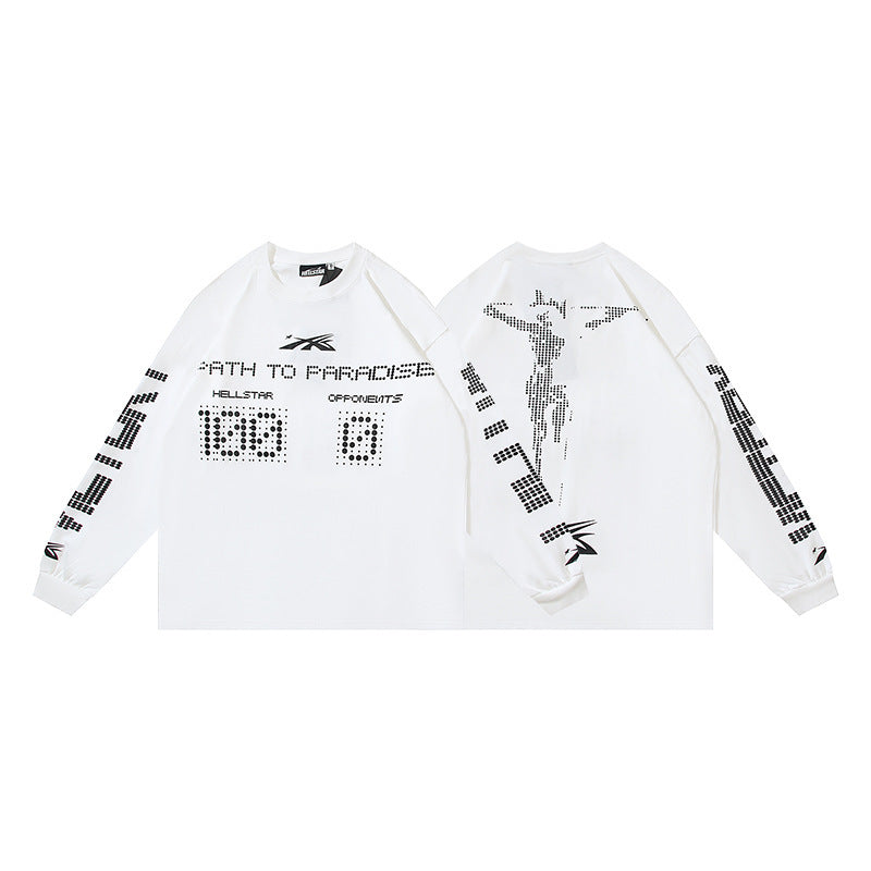 Hellstar Streetwear Oversized Long Sleeve Tee – Unisex