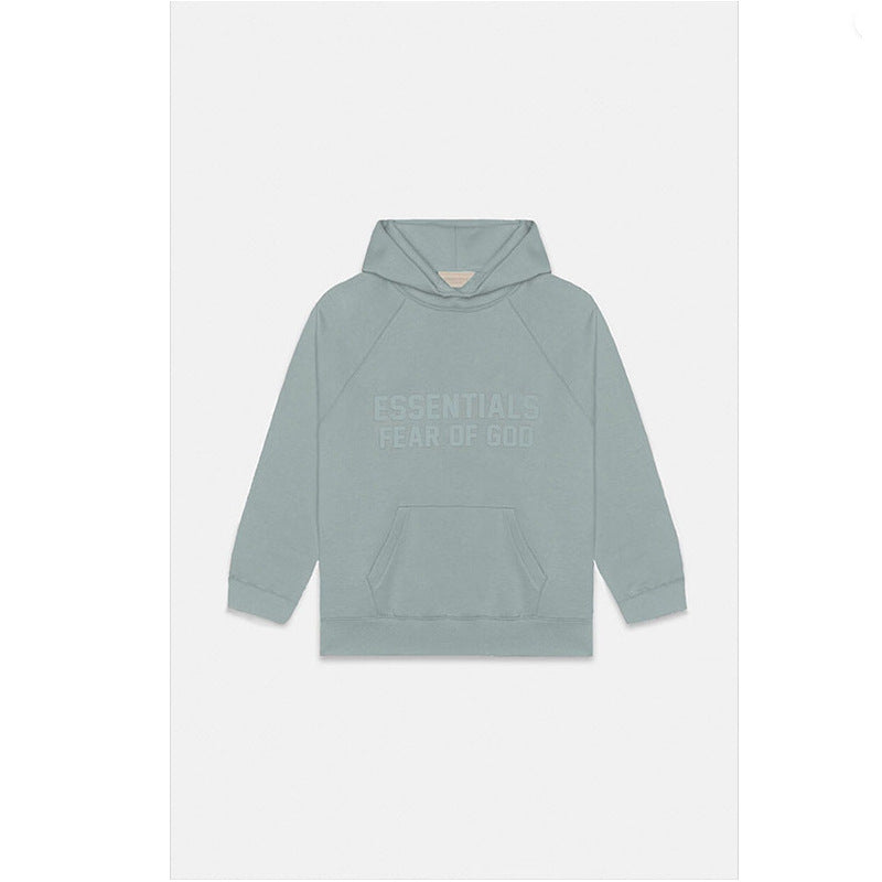 FOG Essentials Vintage Washed Pullover Hoodie – 2023SS Unisex American Streetwear