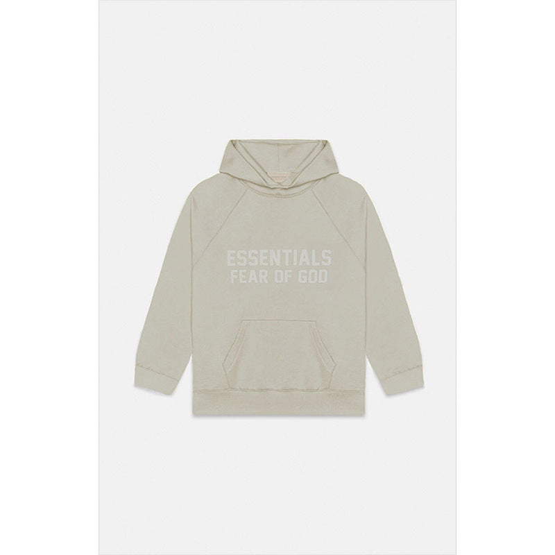 FOG Essentials Vintage Washed Pullover Hoodie – 2023SS Unisex American Streetwear