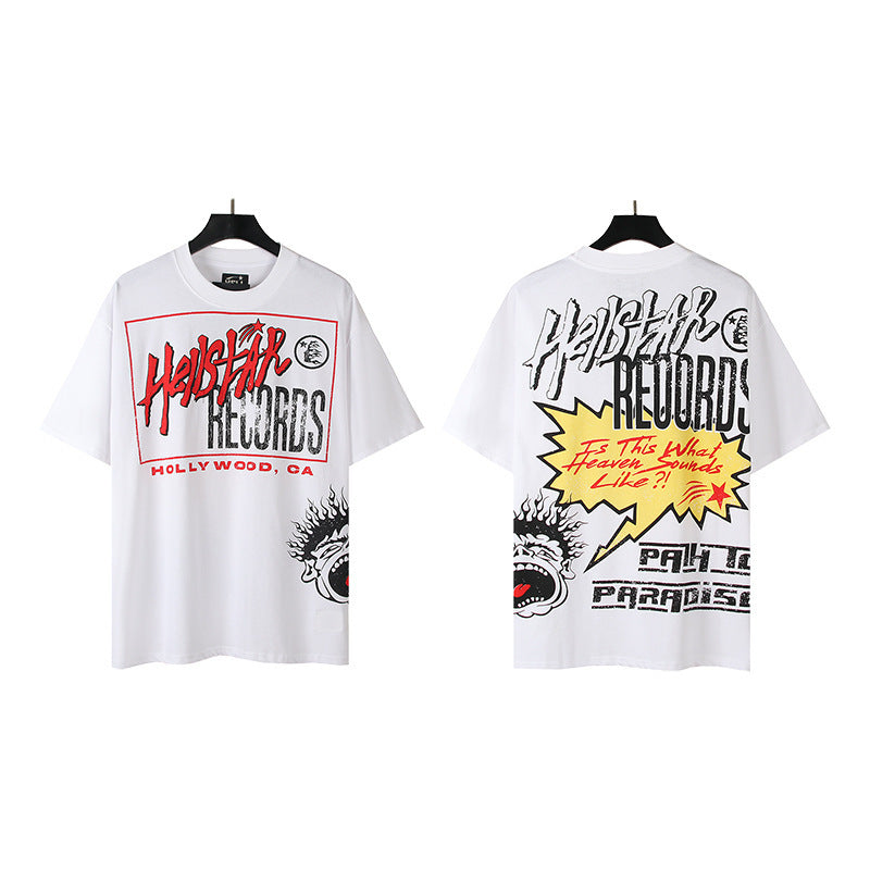 Hellstar Oversized Cotton Streetwear Tee – Unisex