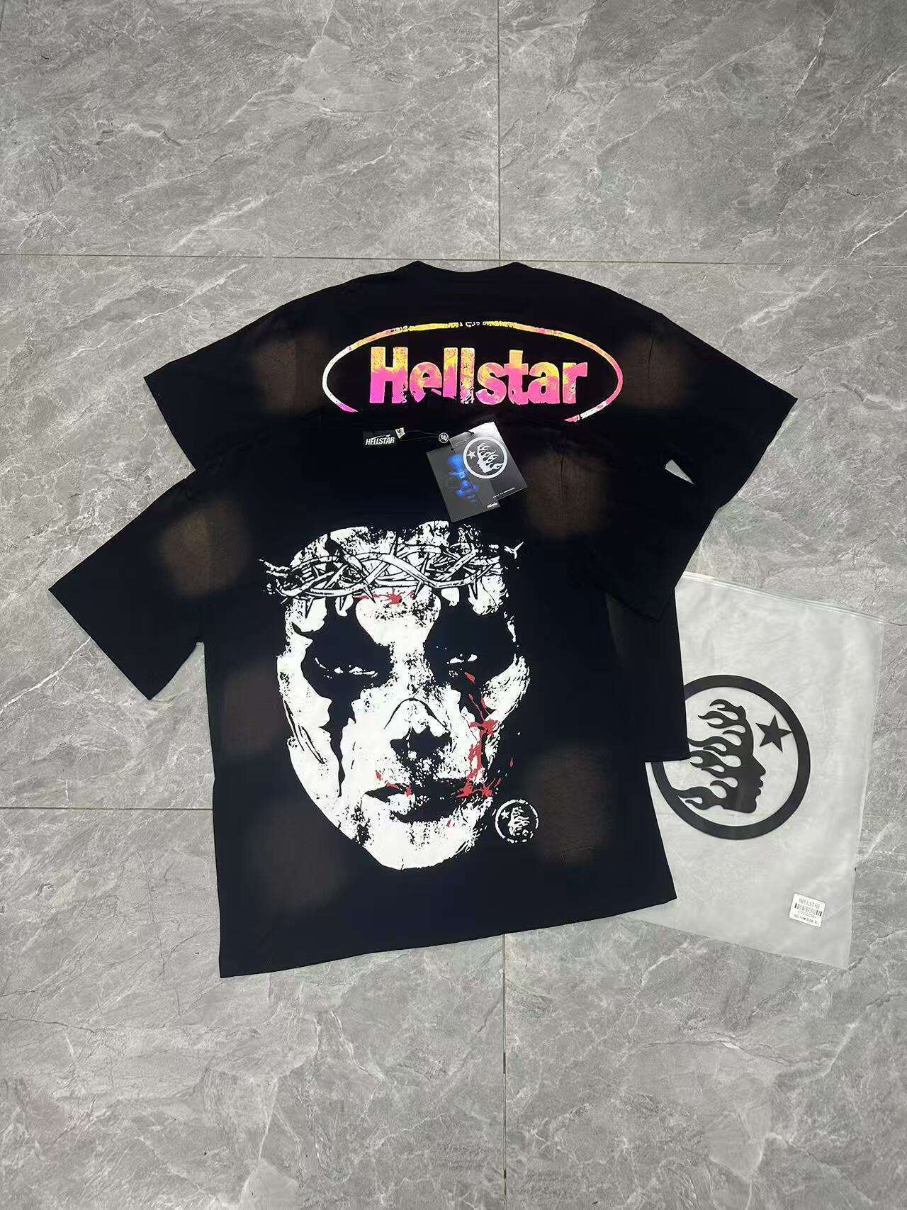 Hellstar Washed Oversized Short Sleeve Tee