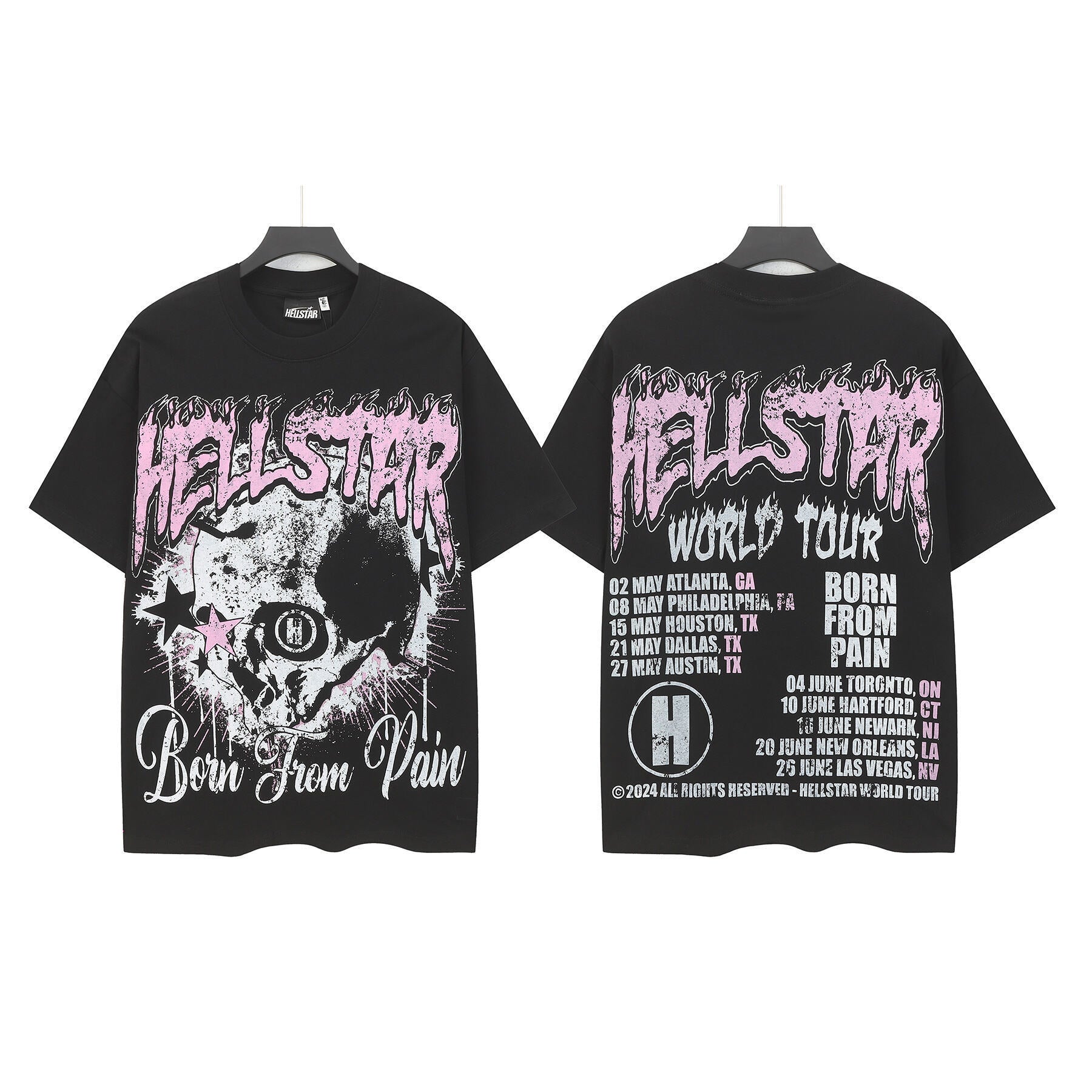 Hellstar Oversized Streetwear Graphic Tee