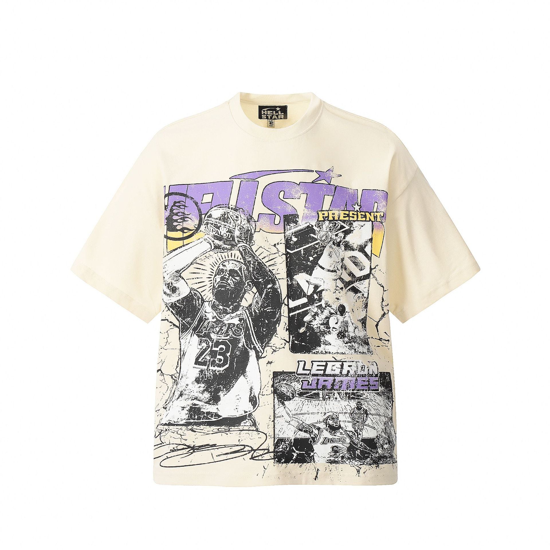 Vintage Washed Distressed Graphic Tee – Oversized Unisex Short Sleeve T-Shirt