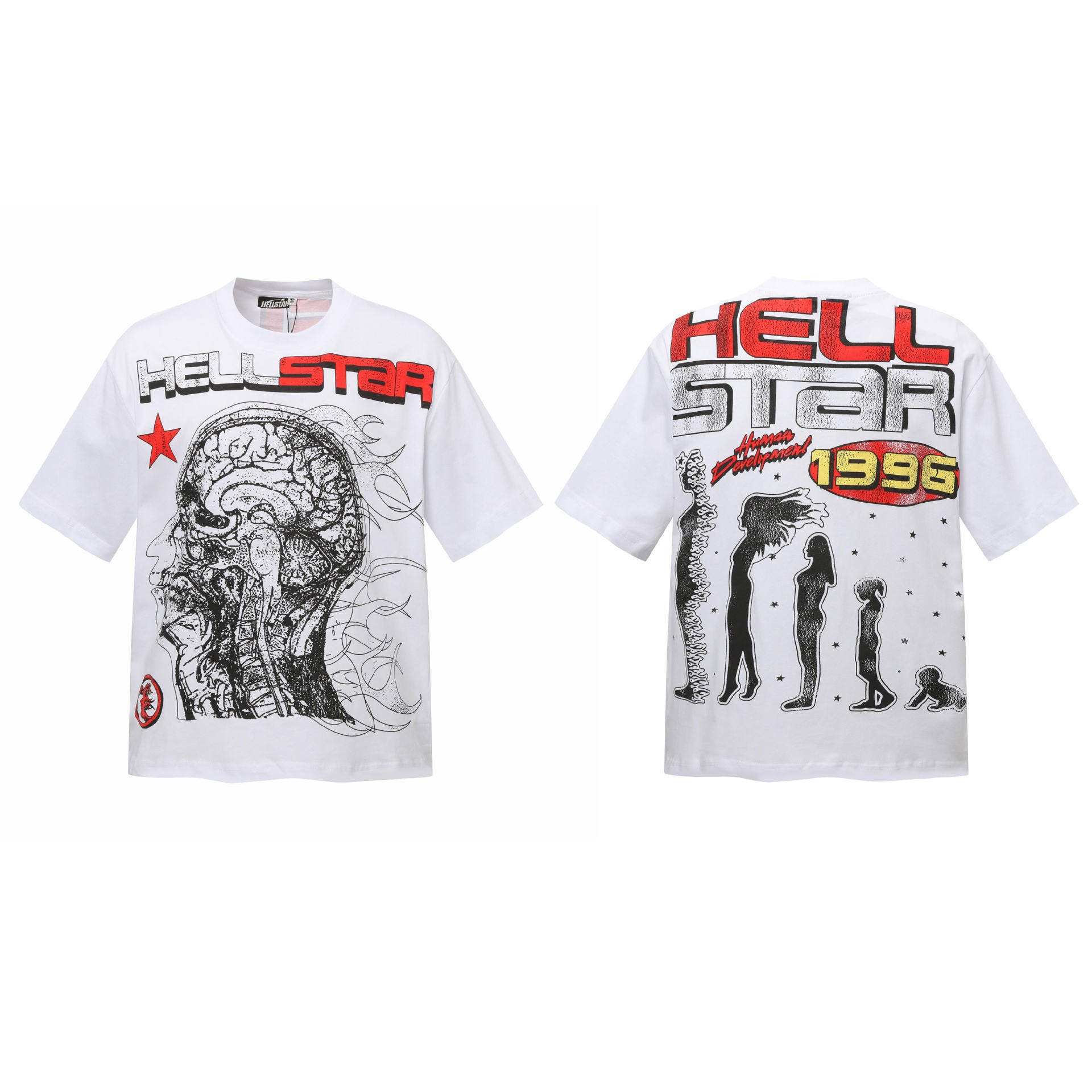 Hellstar Oversized Streetwear Graphic Tee