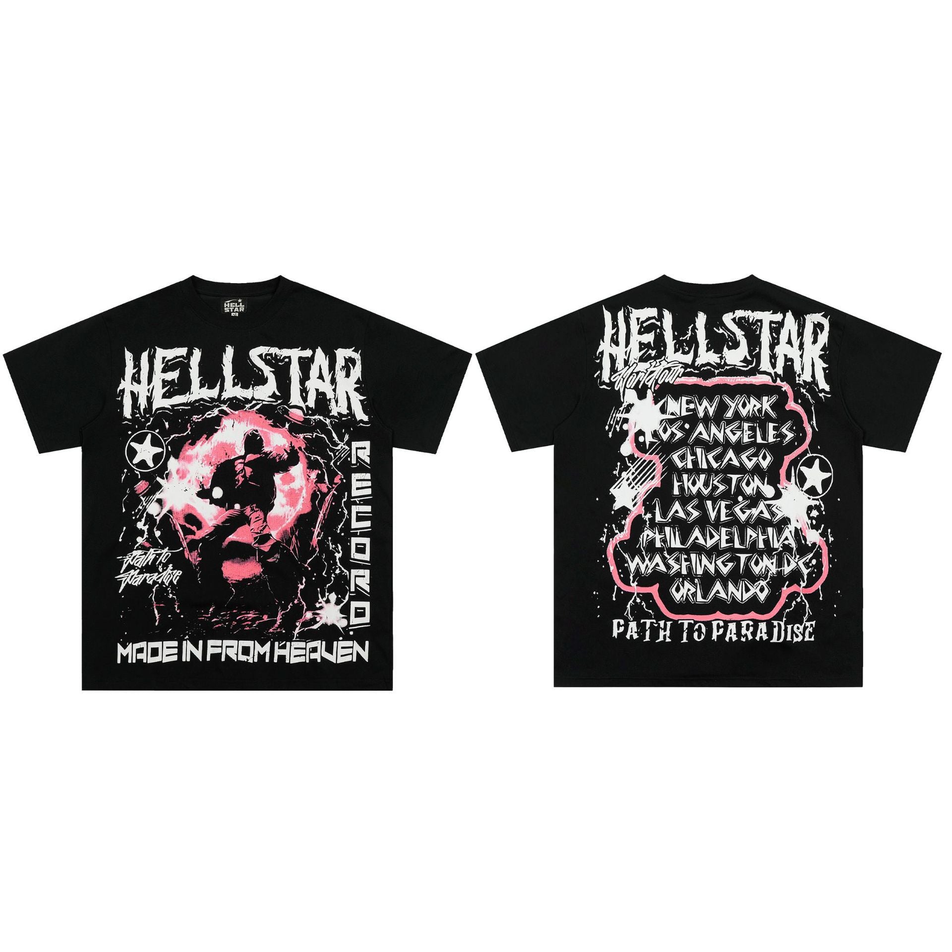 HELLSTAR Vintage Graphic Print Oversized Tee – Unisex Streetwear