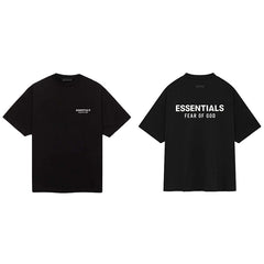 FOG Essentials Heavyweight Short Sleeve T-Shirt – 2024 Fall/Winter American High Street Couples Tee