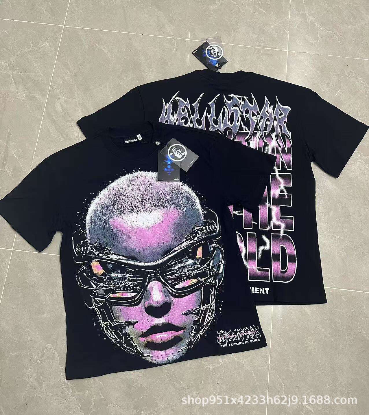 Hellstar Oversized Streetwear Graphic Tee