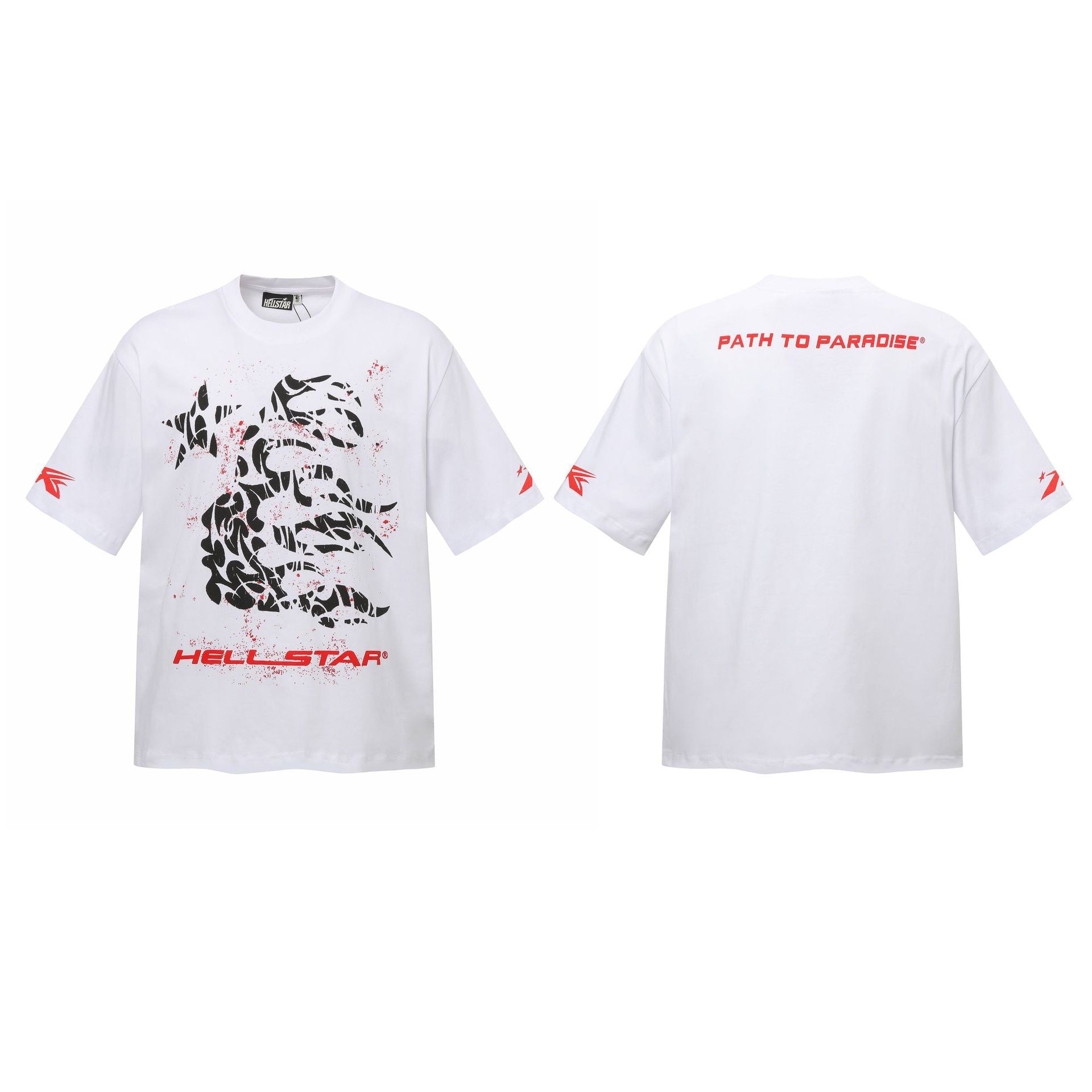 HELL Vintage Washed Graphic Tee – Oversized Unisex Short Sleeve T-Shirt