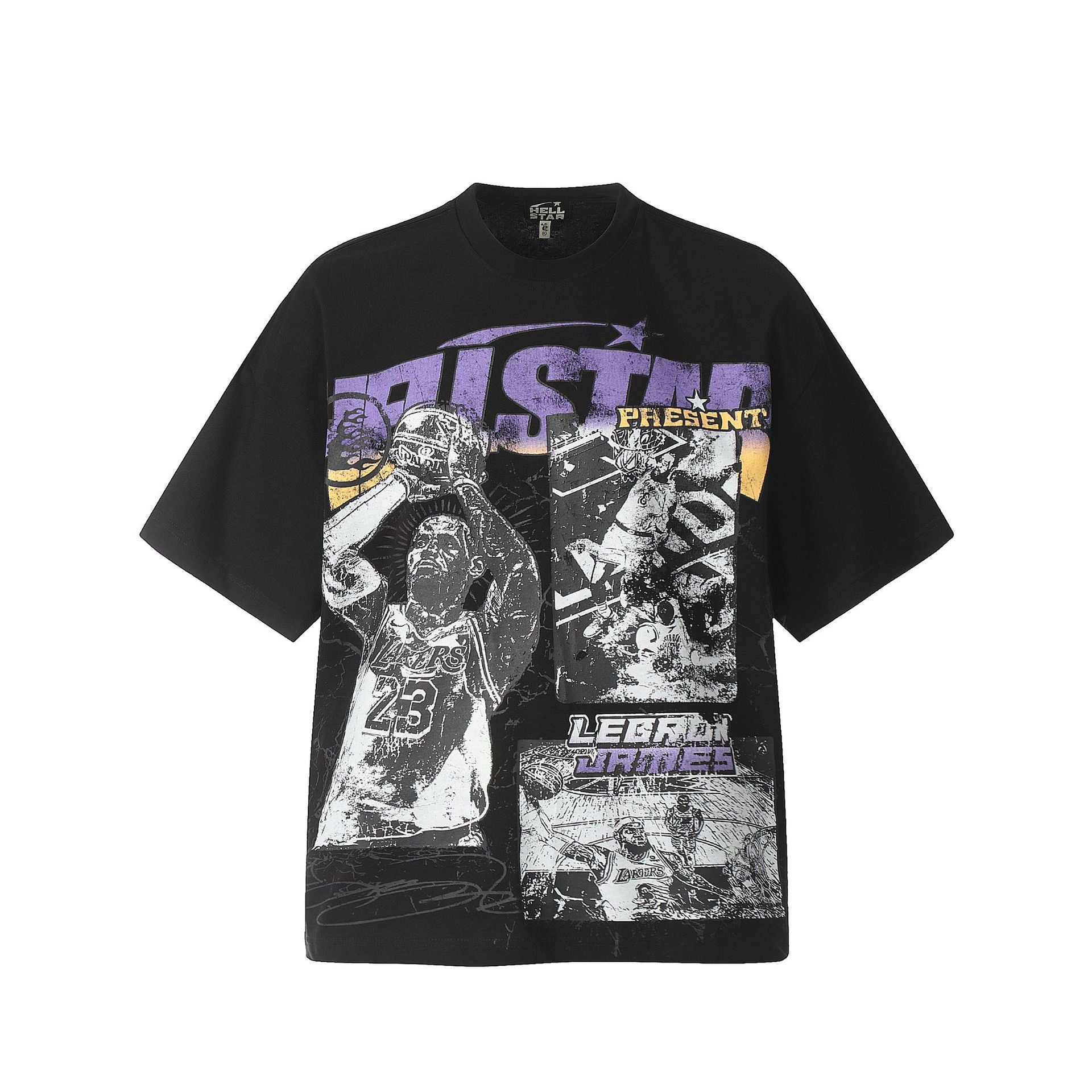 HELLSTAR Vintage Graphic Print Oversized Tee – Unisex Streetwear