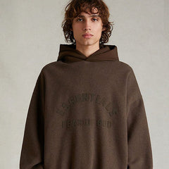 FOG Essentials Color Block Fleece Pullover Hoodie – 2024SU American Streetwear