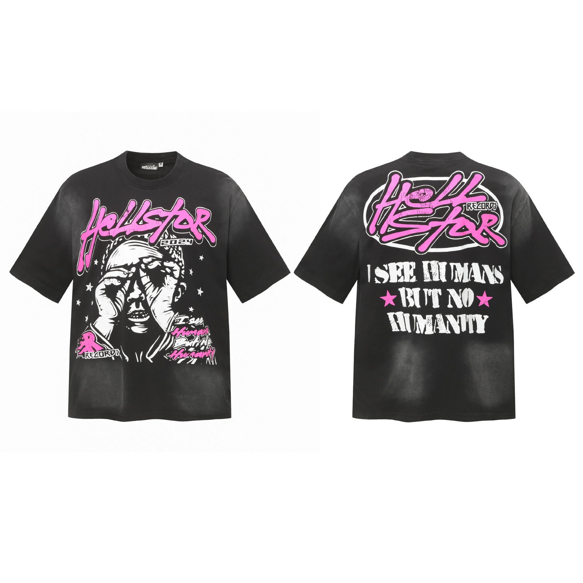 Hellstar Washed Oversized Short Sleeve Tee