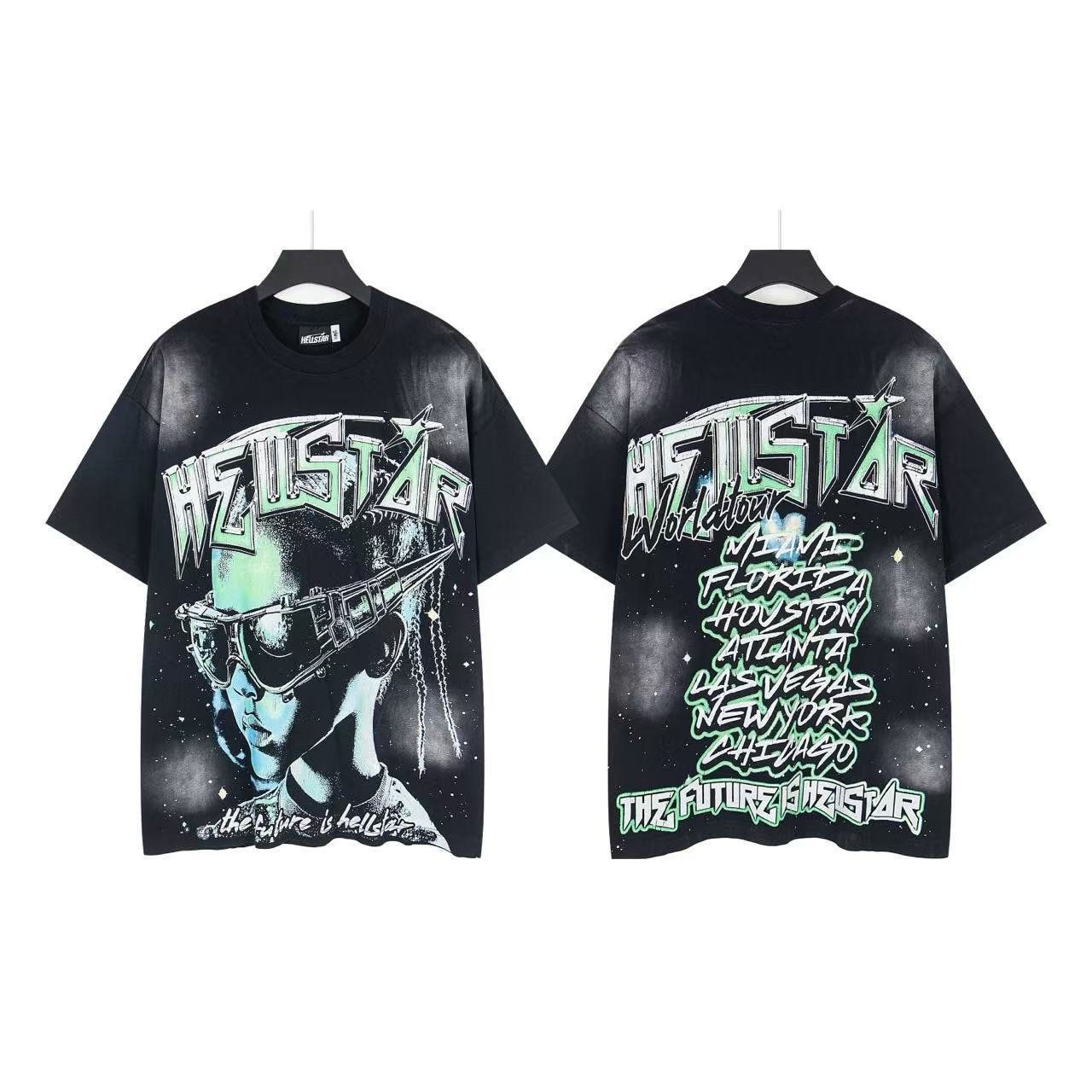Hellstar Washed Oversized Short Sleeve Tee