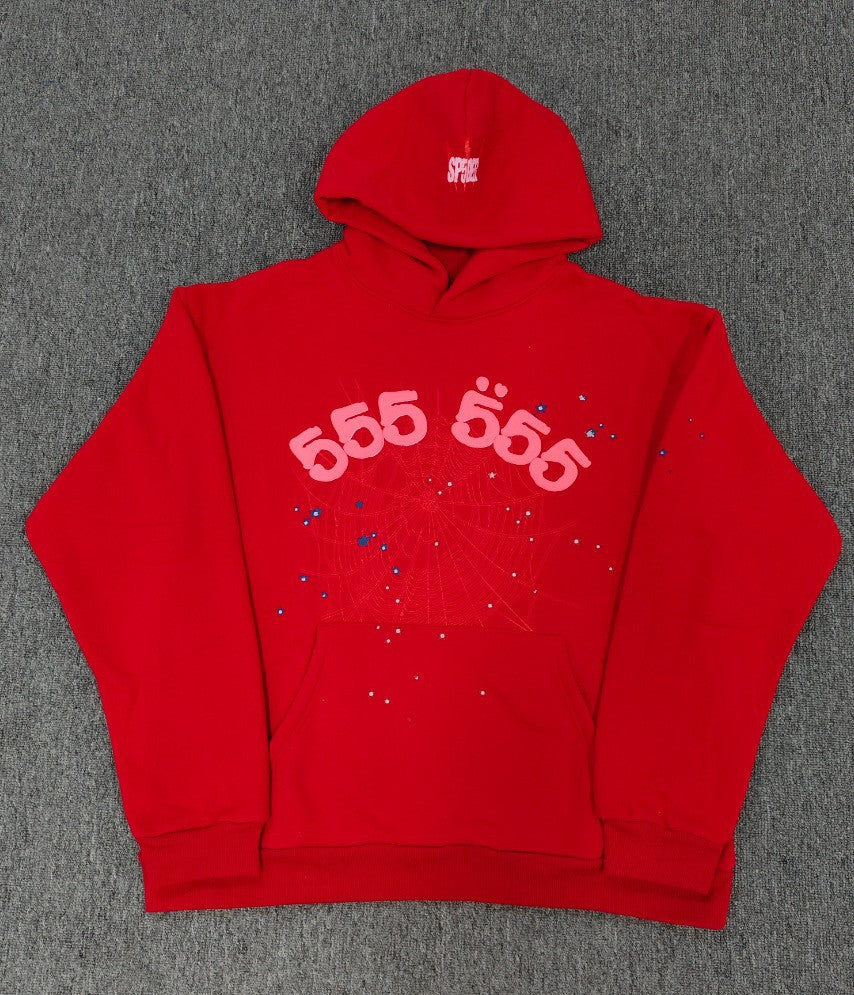 SP5DER Spider Web Heavyweight Hoodie & Sweatpants Set