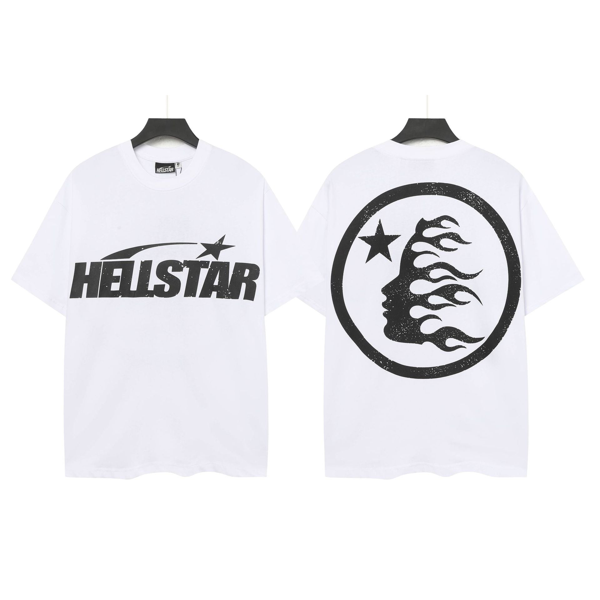 HELL Vintage Washed Graphic Tee – Oversized Unisex Short Sleeve T-Shirt