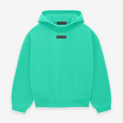 FOG Essentials Graphic Print Fleece Pullover Hoodie – 2024SS Unisex Couples