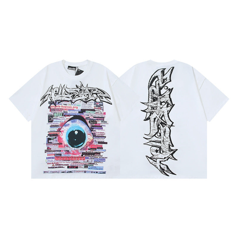 Hellstar Washed Graphic Oversized Tee – Unisex
