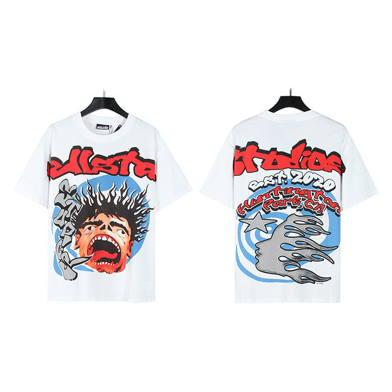 Hellstar Oversized Cotton Streetwear Tee – Unisex
