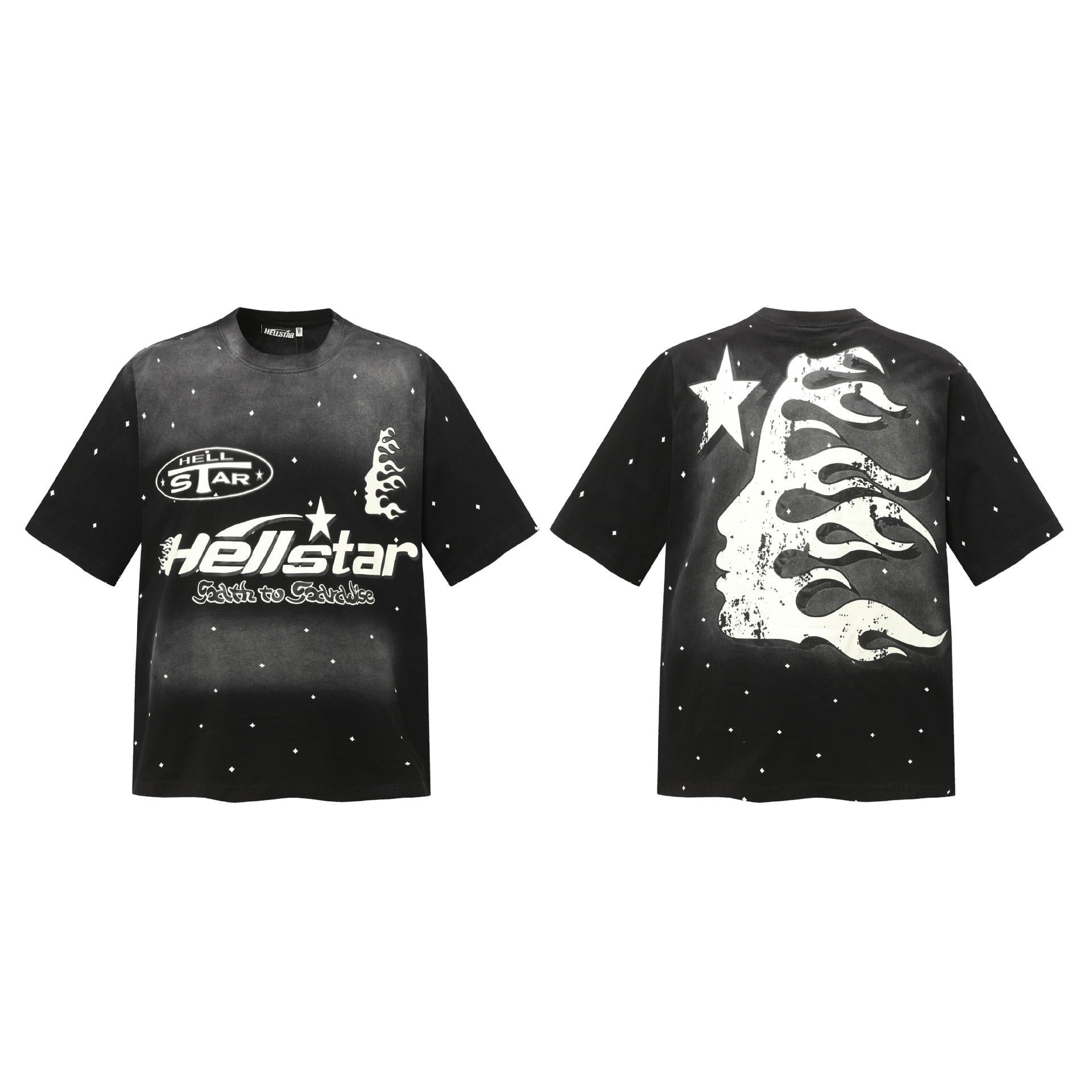 Hellstar Washed Oversized Short Sleeve Tee