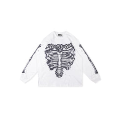 2025 Hellstar Streetwear Hip-Hop Long Sleeve Tee – Unisex