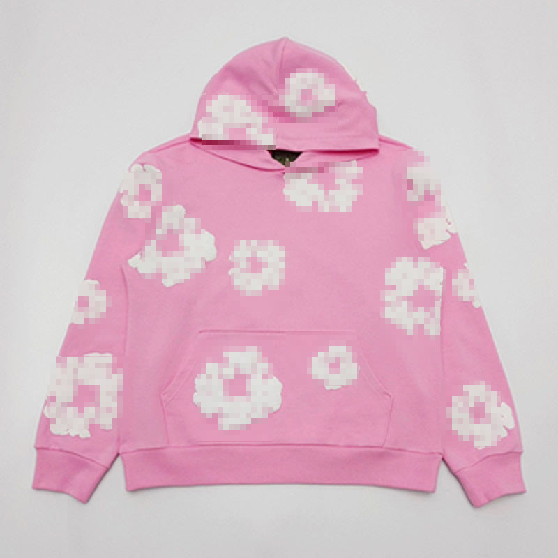 3D Puff Print Pullover Hoodie & Sweatpants – Relaxed Unisex American Streetwear